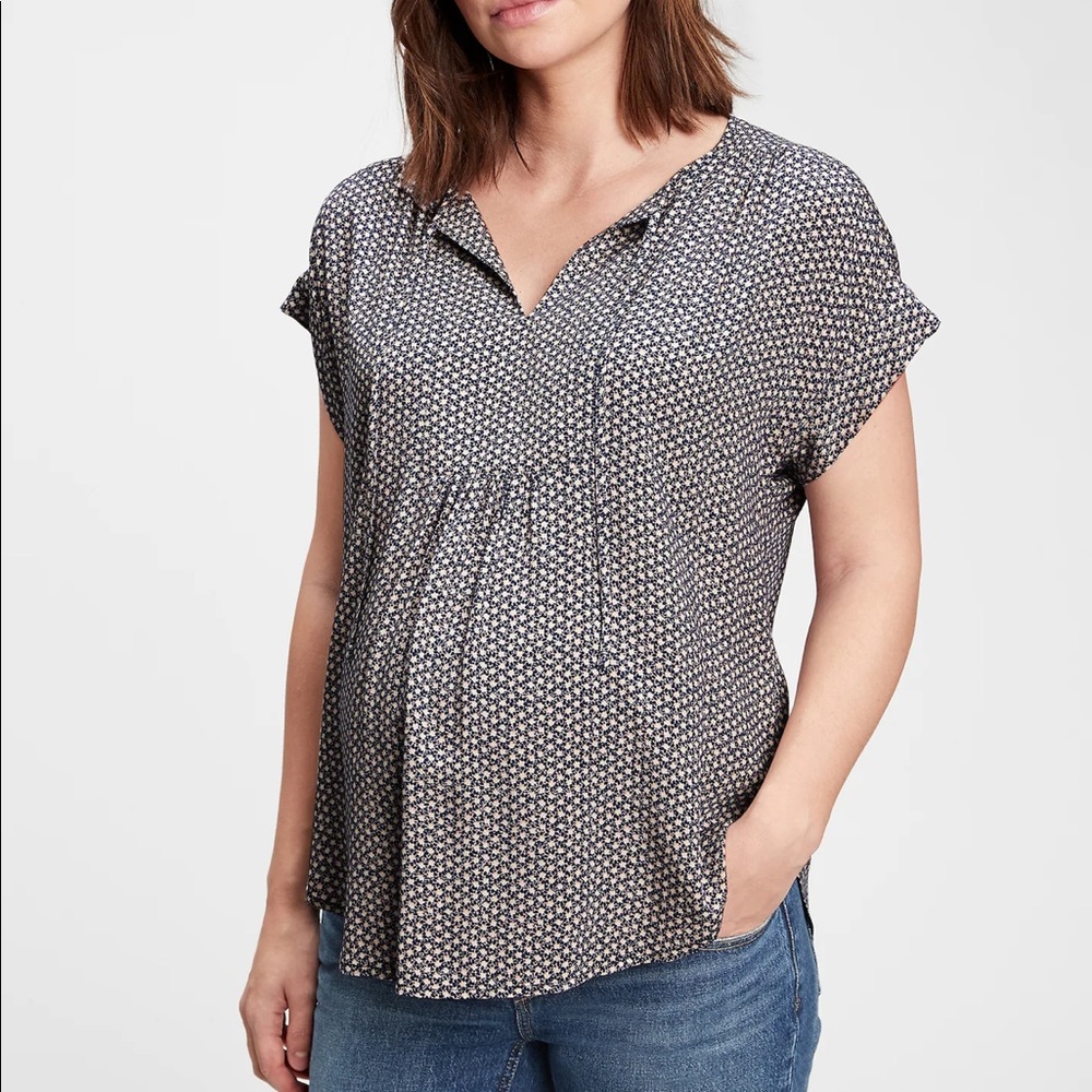 Gap Maternity Popover Bib Top